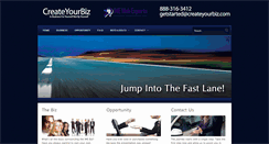Desktop Screenshot of createyourbiz.com